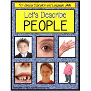 Describing Words About PEOPLE for Special Education and Language Skills